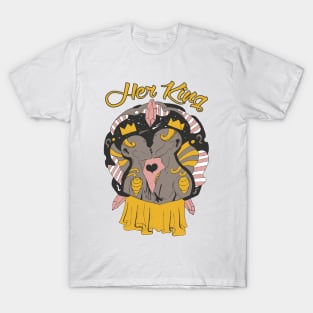 Treasure Brown Lovers Kiss - Her King T-Shirt